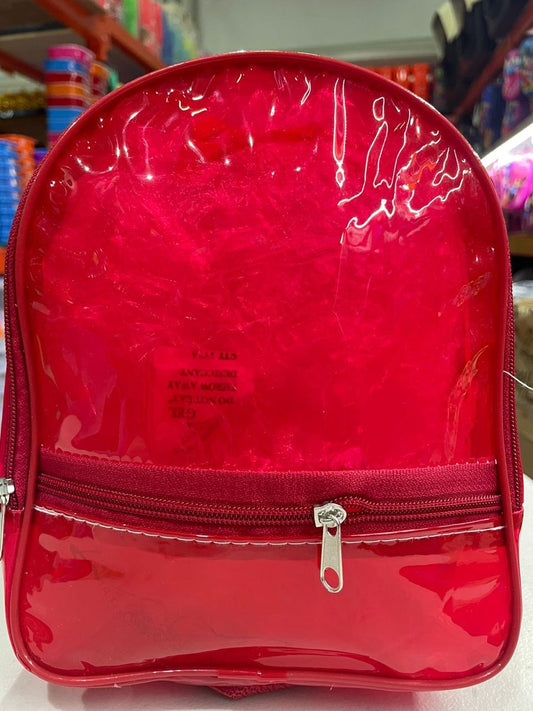 Mochila dulcera morada roja