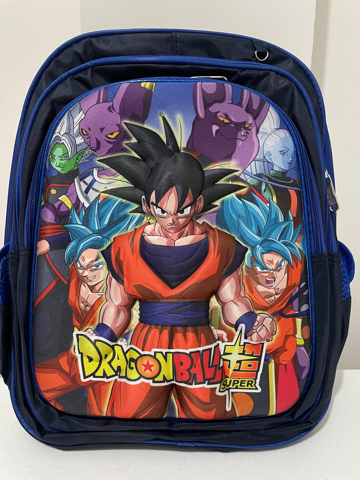 Mochila combo 3d  goku + lonchera + lapicera