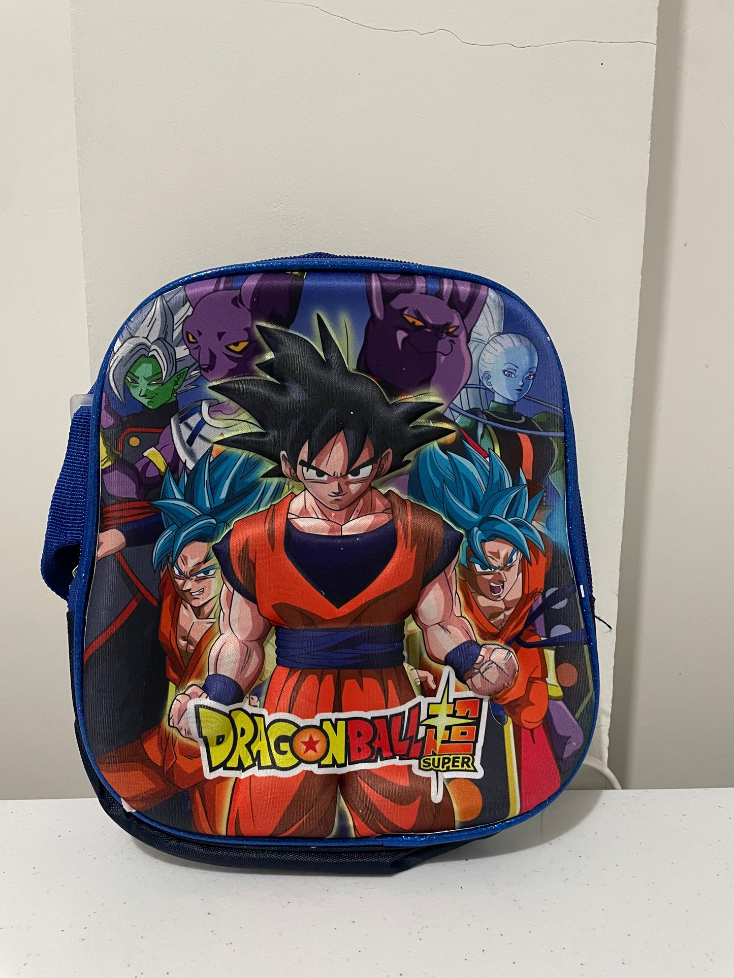 Mochila combo 3d  goku + lonchera + lapicera