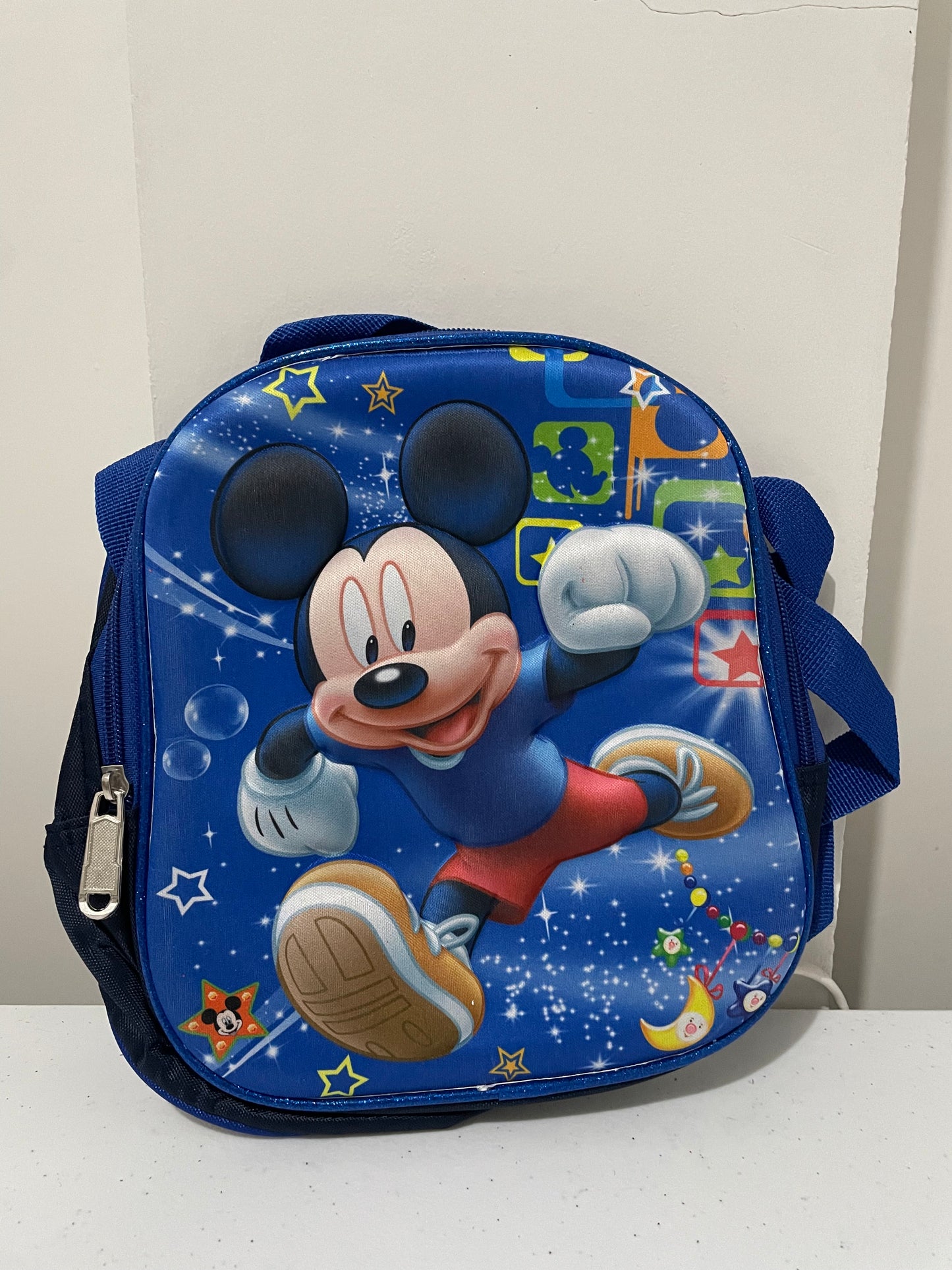 Mochila combo 3d  mickey mouse + lonchera + lapicera