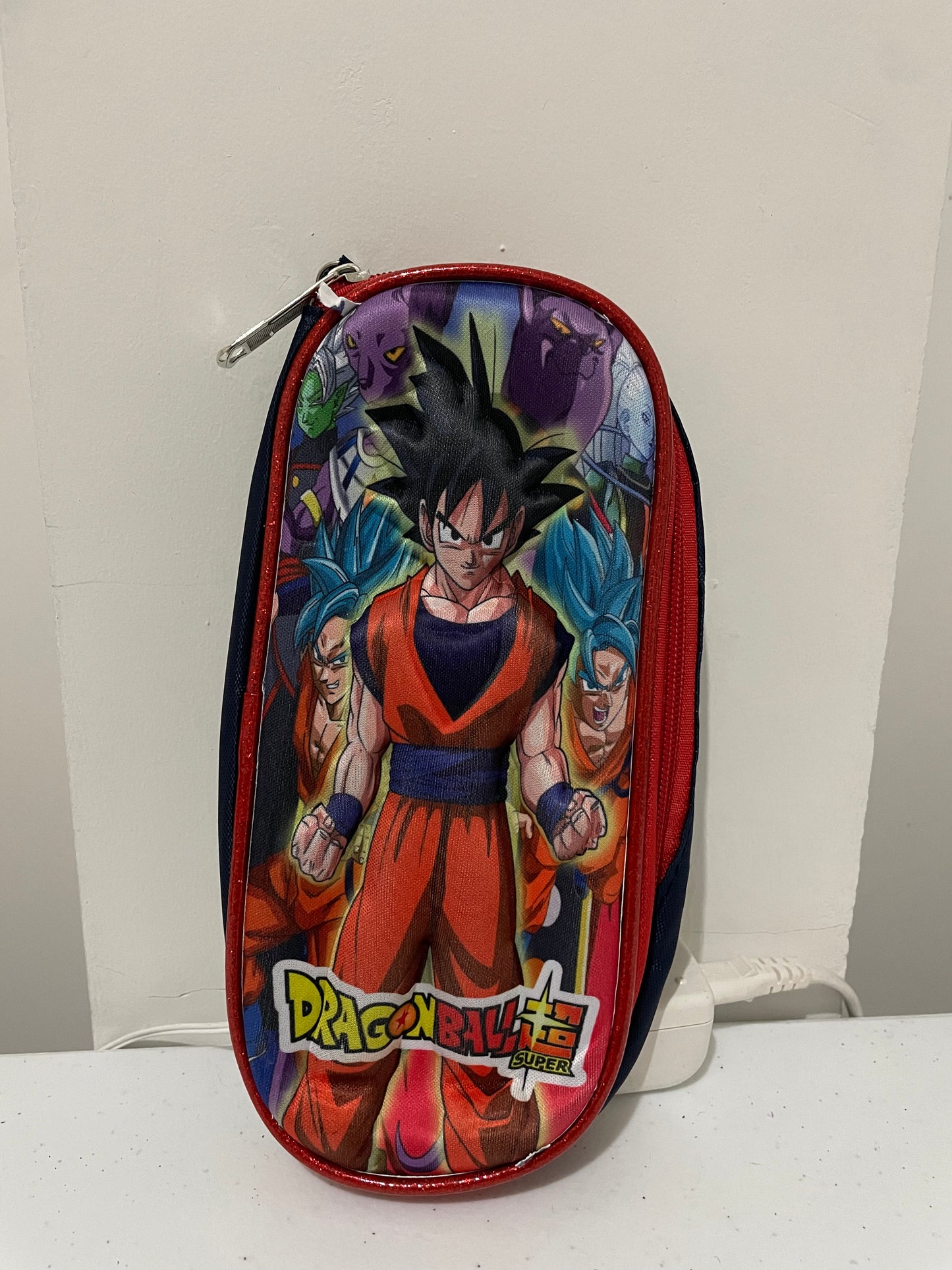 Mochila combo 3d  goku + lonchera + lapicera